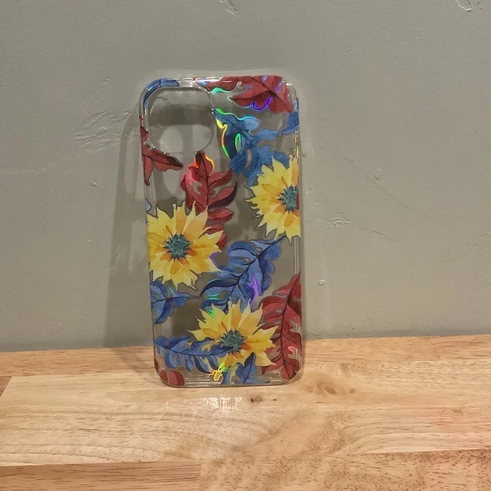 LAIUT IPhone 14 MAX phone case. Transparent case + whimsical design. Brand new!